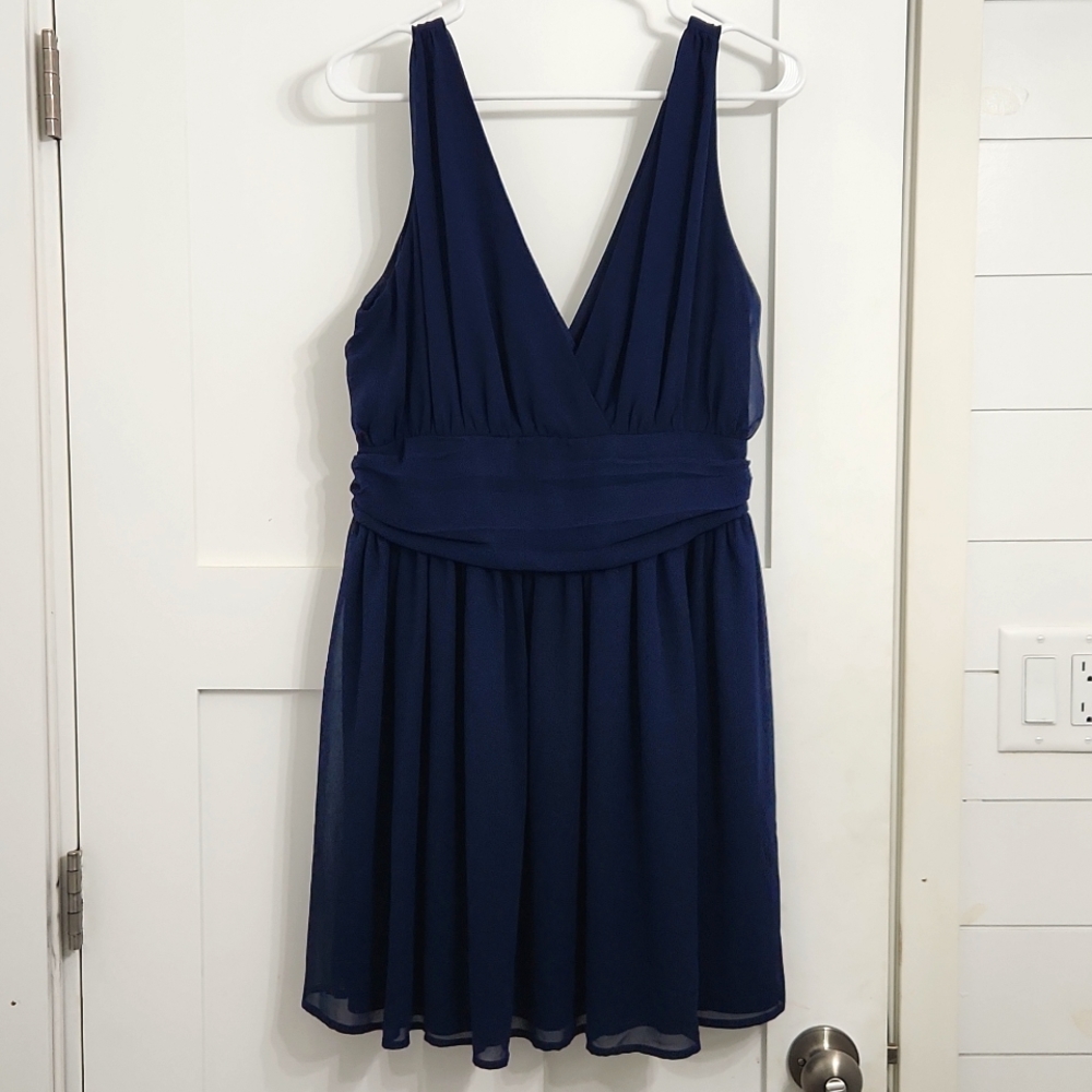 Navy Blue Dress